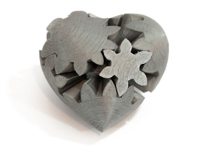 PrintSpace 3D Printed Heart