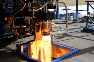 Image of Super Draco engine courtesy of Space X.