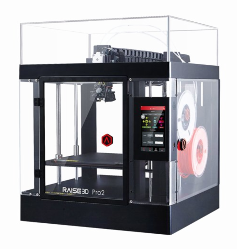 Raise 3D Pro2 Dual Extruder Printer PrintSpace 3D